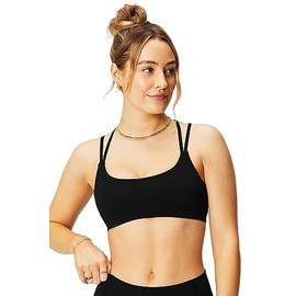 Fabletics Women's Principal Low-Impact Bra, XL, Black