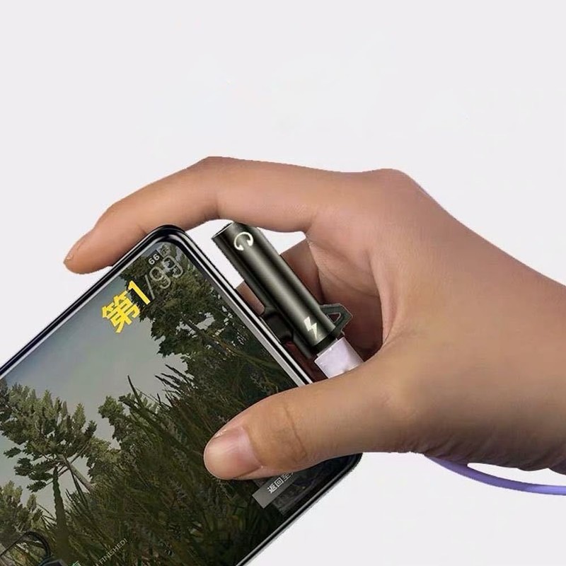 Fteysak Type-C to 3.5mm Jack AUX Audio Headphone USB-C Charging