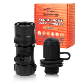 SWIFTFLUSHER Outboard Quick Connect Flush Kit for MERCURY outboard engines， Flush Port Quick Connect for Mercury motors，Outboard Flush Kit，Outboard Engine Motor Flushers,Outboard Engine Flush Adapter