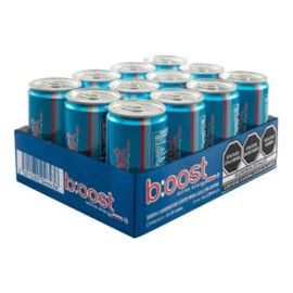 Bebida Energética Boost 12 Pzas De 235 Ml