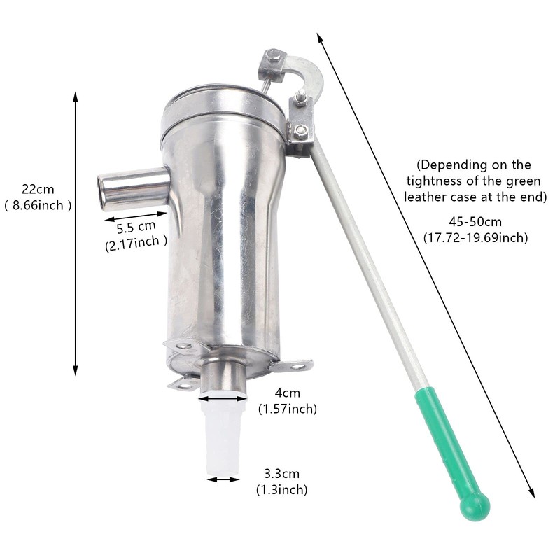 Stainless Steel Suction Pump Manual Water Jet Pump Domestic Well