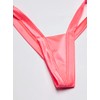 BodyZone Women's Heart Back Thong, Coral, One Size
