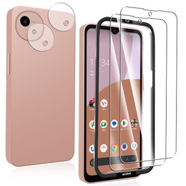 Compatible AQUOS wish 4 SH-52E Film 2 + 2 Compatible AQUOS wish 4 Lens Protective Film Compatible with AQUOS wish 4 SH-52E Glass Film for AQUOS wish 4 SH-52E LCD Protective Film Full Protection