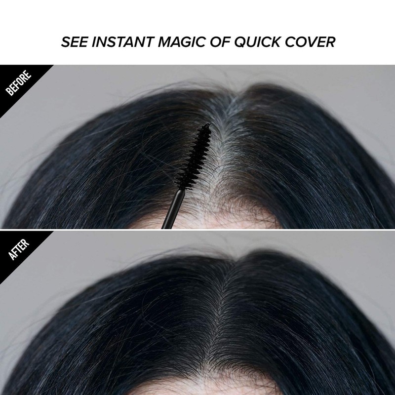 RED by Kiss Quick Cover Gray Hair Touch Up, Root