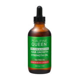 PEAUFINE QUEEN - Jamaican Black Castor Oil and add your favorite oil - Hair, Scalp and Skin - 100% Pure and Natural (+ Tea Tree)