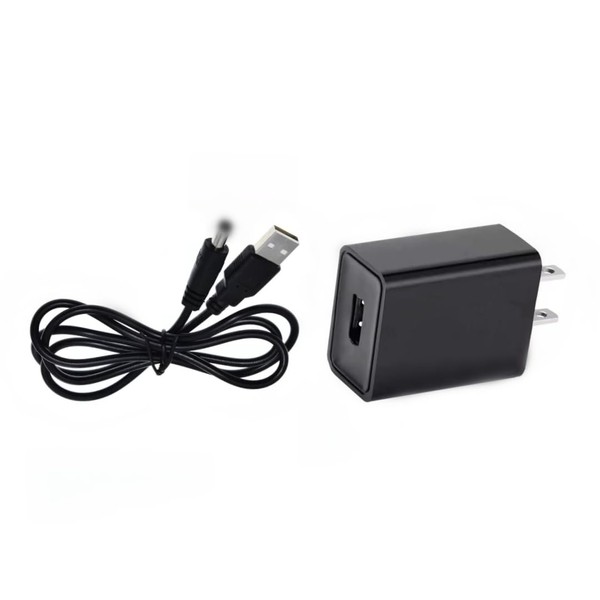Kircuit 5V AC/DC Adapter Charger and USB Splitter Cable with