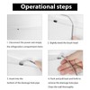 1 PCS Flexible Feeding Tube Cleaning Brush,Drain Unblocker Tool,Slim Drain