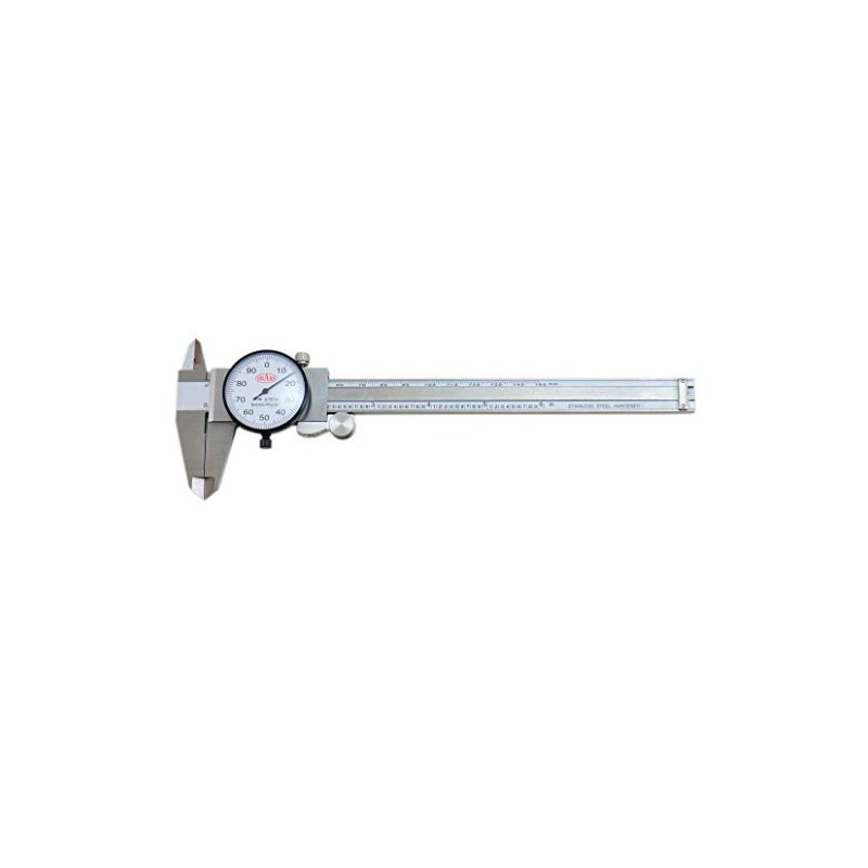 Shars Precision Stainless Steel Shock Proof Dial Caliper 0-6" w/Metric