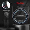 BANGTING 2PCS 50/75-6.1 Solid Tires for Electric Scooter, 8 1/2