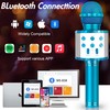 Winique Karaoke Microphone for Kids with Bluetooth & LED Lights