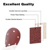 AYA-TECH 9 inch 6 Holes Sanding Disc, 16PCS Assorted Sandpaper