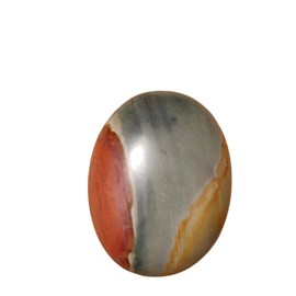 Stone City Polychrome Jasper Palmstone Crystal, Healing Stone, Meditation Crystal, Natural Stone (Polychrome Jasper, 2.29 OZ / 65 Gm)
