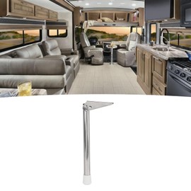 CFTGIW Seat Support Legs 90 Degree Adjustable 13 Inch Stainless Steel Boat Seat Swing Leg for Boat Yacht RV Seat Support Swing Leg Boat Seat Support Legs Boat Seat Legs (Left 8423SL13)