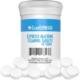 CleanEspresso - Breville Compatible 2 Gram Cleaning Tablets for Espresso Machines - 40 Cleaning Tablets for Breville Espresso Machine