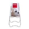 Metaltex Lido Topfdeckelhalter, Metall, Silber, 14 x 16 x 28