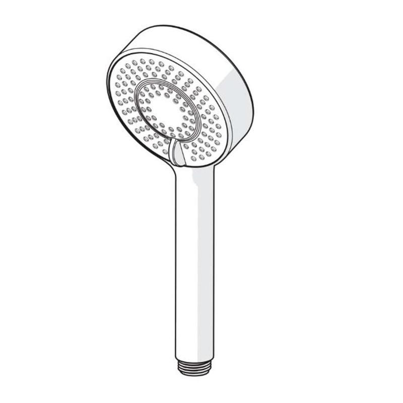 Hansa Basic Jet Shower/Hand Shower 3-Jet | Hose Connection G