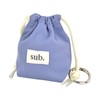 Aventura avventura0047 Drawstring Pouch, Palm Size, Drawstring Bag with Carabiner,