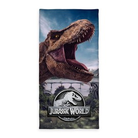 Herding Jurassic World Velour Towel 75 x 150 cm 100% Cotton Velour