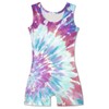 TUONROAD Gymnastics Wear for Child Tie-dye Biketard Leotard Cute Butterflies