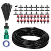 DIY Automatic Drip Irrigation Kit 20m Adjustable Nozzle Irrigation System