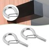 eMagTech Pack of 10 M5 Screw Hooks Hanging Spring Buckle