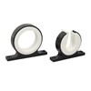 2 Pcs Fishing Rod Holder Horizontal Vertical Aluminium Boat Mounted
