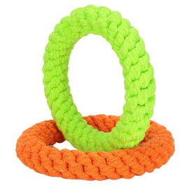 Dog Chew Toys, Dog Rope Toys Cotton Braided Rope Toy Puppy Toys Dog Toys for Boredom Dog Teething Toys Indestructible Dog Toys Training Toys for Small and Medium Dogs