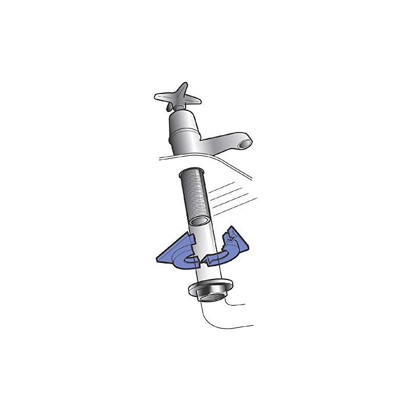 Arctic Hayes SK1/002 Split Klick Top Hat Washers 2-Pieces, Regular,