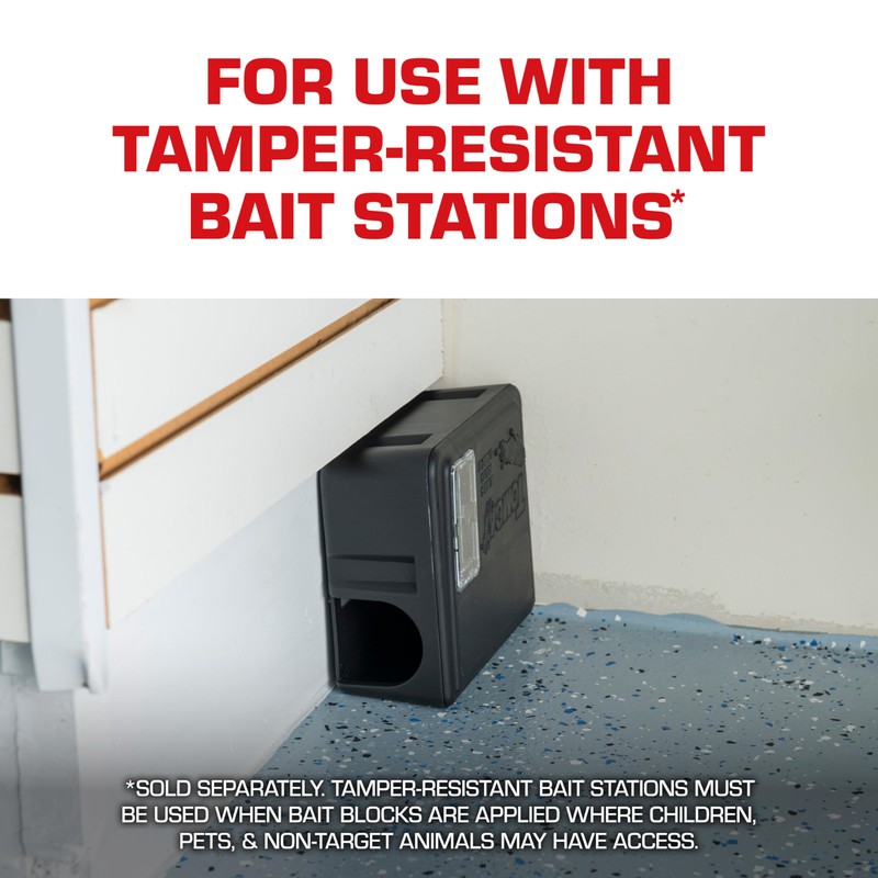 Tomcat with Bromethalin Bait Chunx Pail - Rat & Mouse