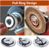 Saipor 2Pcs Angle Grinder Flange Nuts with 5/8-11 Inch Thread,