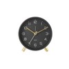 Karlsson Alarm clock 'Lofty' (Black), Metal, 11 x 4,5 x