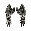 UMR-Design W-207 Angel Wings Textil- / wallstencil Size A5