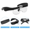5X Magnifying Headset with LED Light Magnifying Glass Head Mounted