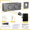 Retractable Clothesline Indoor & Outdoor, 16.7 Ft Non-Sagging Double Clothes