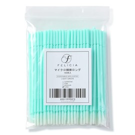FELICIA 100pcs Long Micro Brush Eyelash Perm Essence Applicator Lash Lift Eyelash Applicator Disposable Makeup Tool