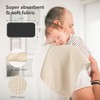 Bearmoss Bearmoss 100% Cotton Muslin Burp Cloths Sets 6 Pack