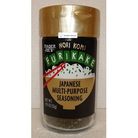 Trader Joe Nori Komi Furikake Japanese Multi-Purpose Seasoning 1.95oz 55g (Single Bottle)