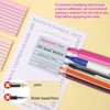 Vsagier Clear Transparent Sticky Notes 3.7"x 2.7", 200 Sheets, 4