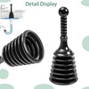 Roczential Plunger Sink & Drain Plunger for Kitchen Sinks, Bathroom