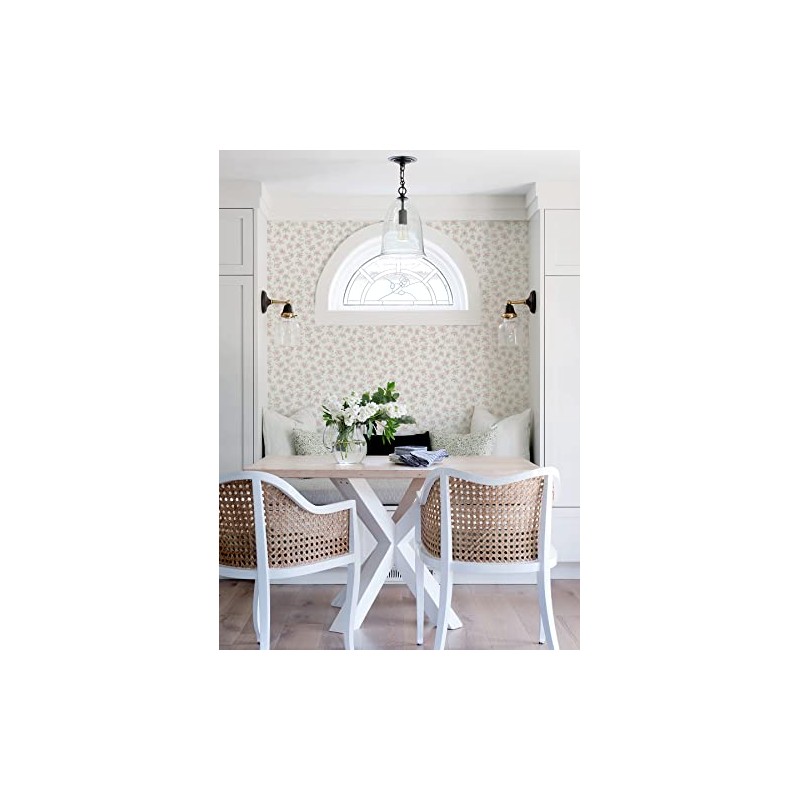 Sofiane Blush Botanical Trail Wallpaper