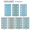 Sanding Sheets Set of 50 Sandpaper Sanding Sheets 70 x