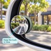 360° Adjustable Blind Spot Mirrors for Cars – Wide-Angle Convex