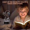 Smurf Smurf LED Lamp Colour Changing USB Night Light and