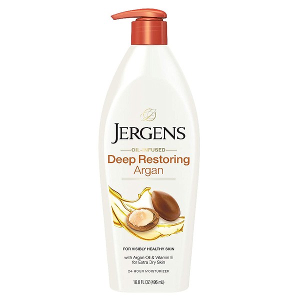 Jergens Natural Glow In Shower Lotion, Self Tanner for Medium to Tan Skin Tone, Sunless Tanning Wet Skin Lotion for Gradual, Flawless Color, 7.5 Ounce (Packaging May Vary)