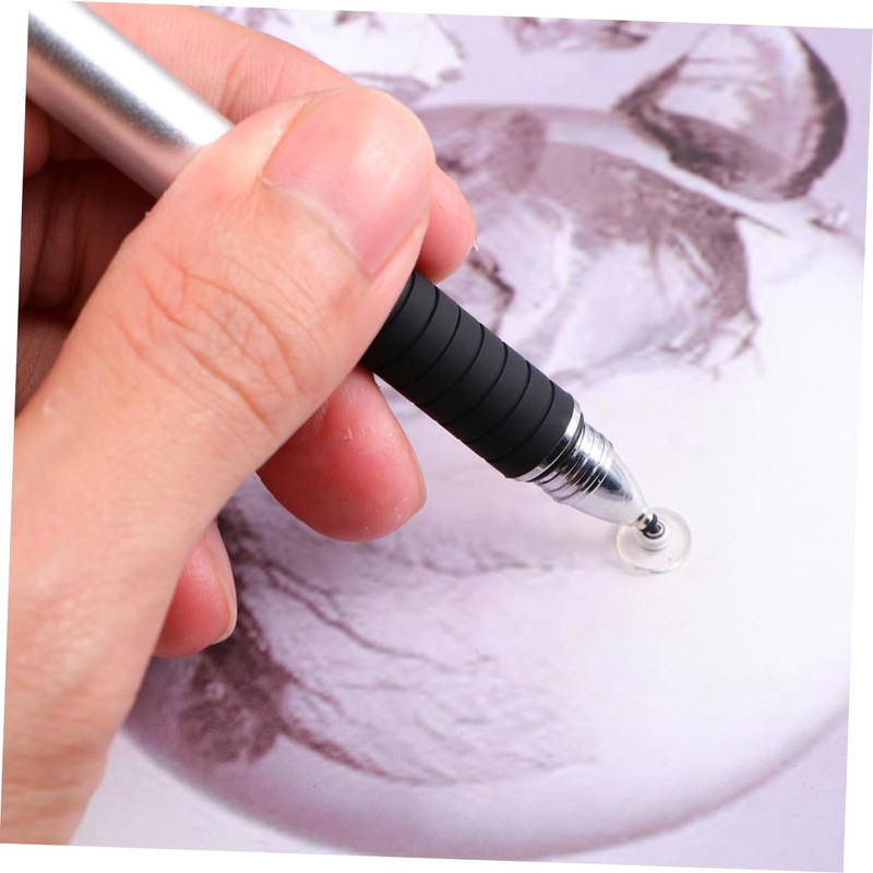 KONTONTY 2-in-1 Capacitive Stylus for/Touch Screen Pen Disc Tip Fiber
