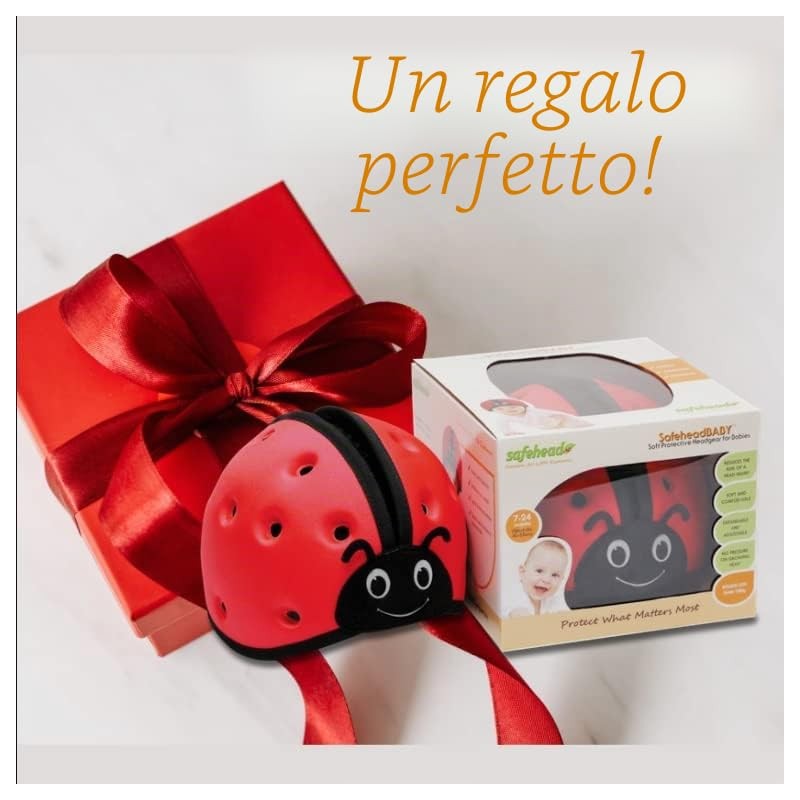 SafeheadBABY Casco di sicurezza per bambini pluripremiato per gattonare e