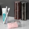 2Pcs Toothbrush Cup Toothbrush Travel Case, Travel Toothbrush Holder Case