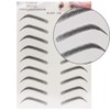 6D Simulation Eyebrow Stickers 6 Sheets/56 Pairs Hair-Like Waterproof Eyebrow
