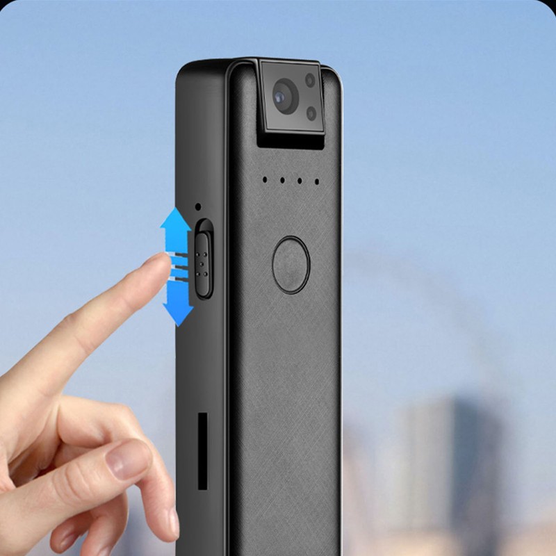 1080P Body Worn Cam Magnet Back Clip Small Wearable Video