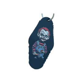 Chucky Jagged Edge Horror Key Tag – Iconic Chucky Design with Metal O-Ring